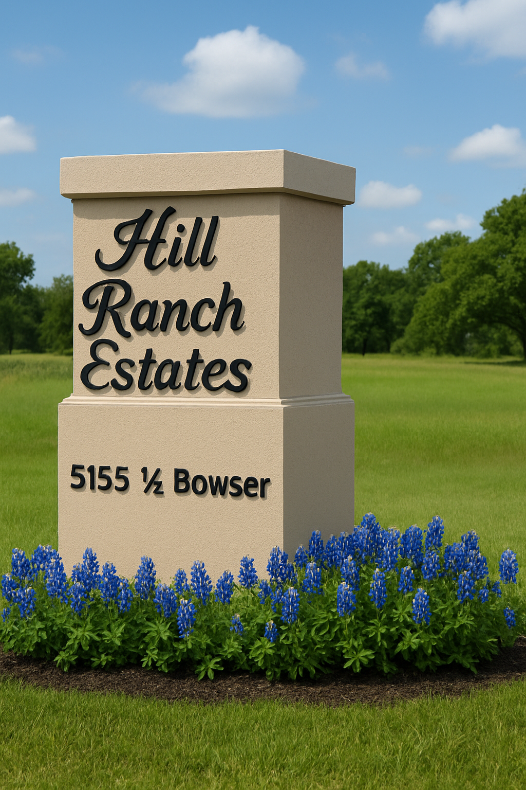 Bluebonnet at Hill Ranch Estates