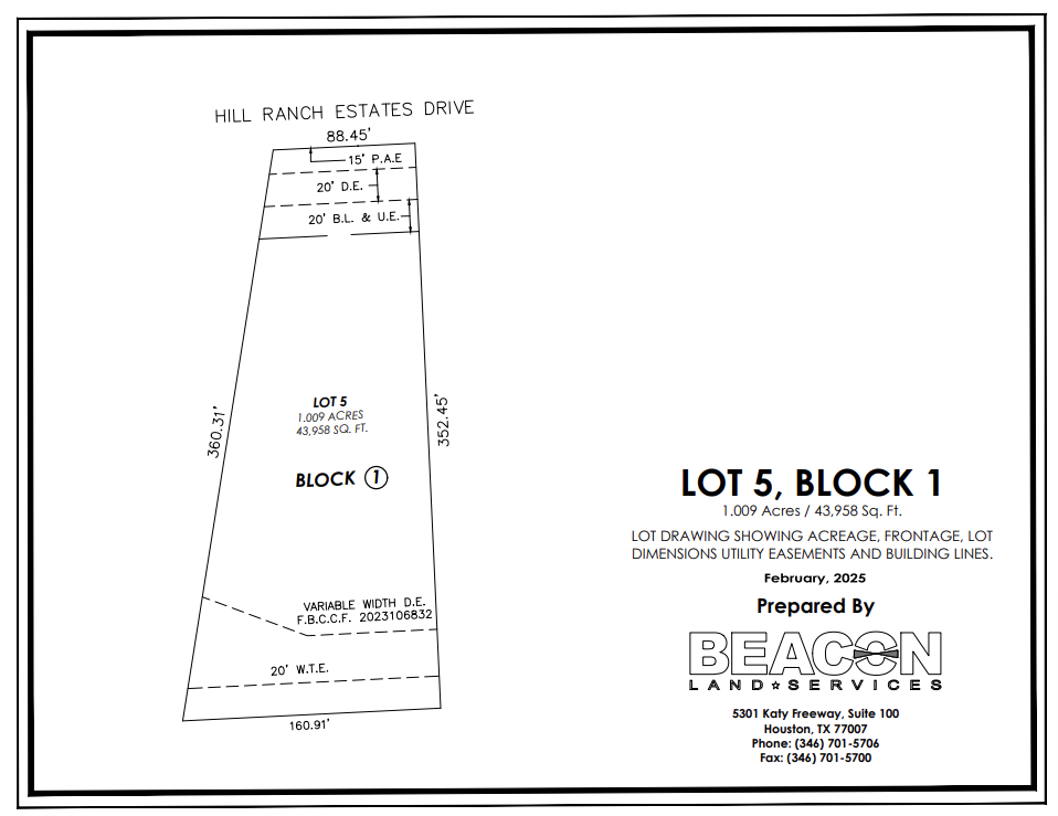 Lot 5 Block 1
