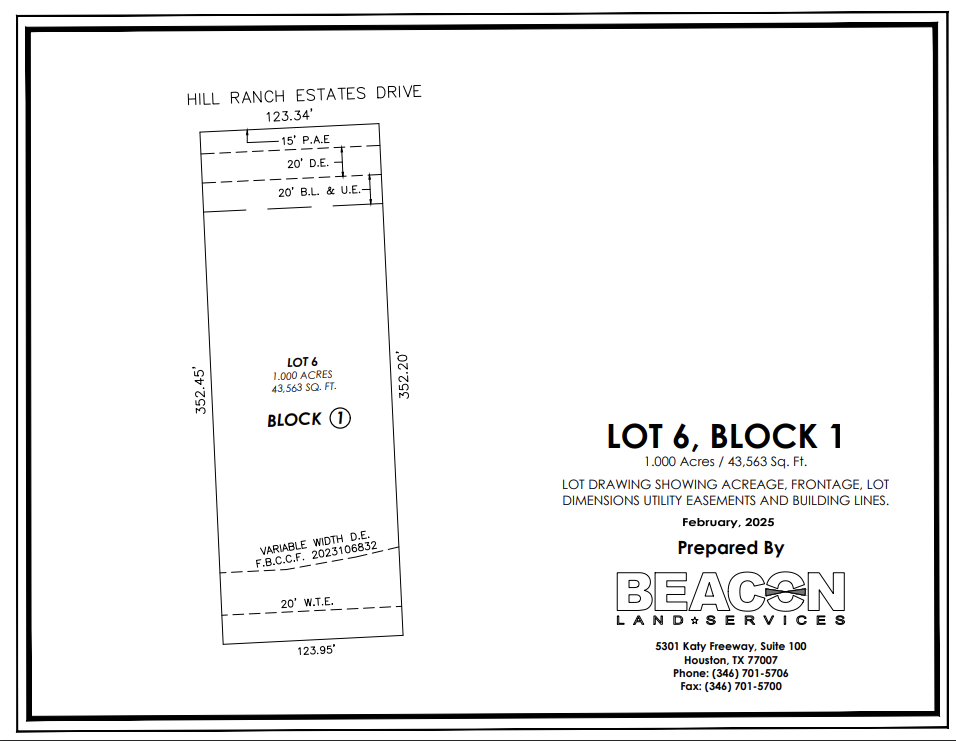 Lot 6 Block 1